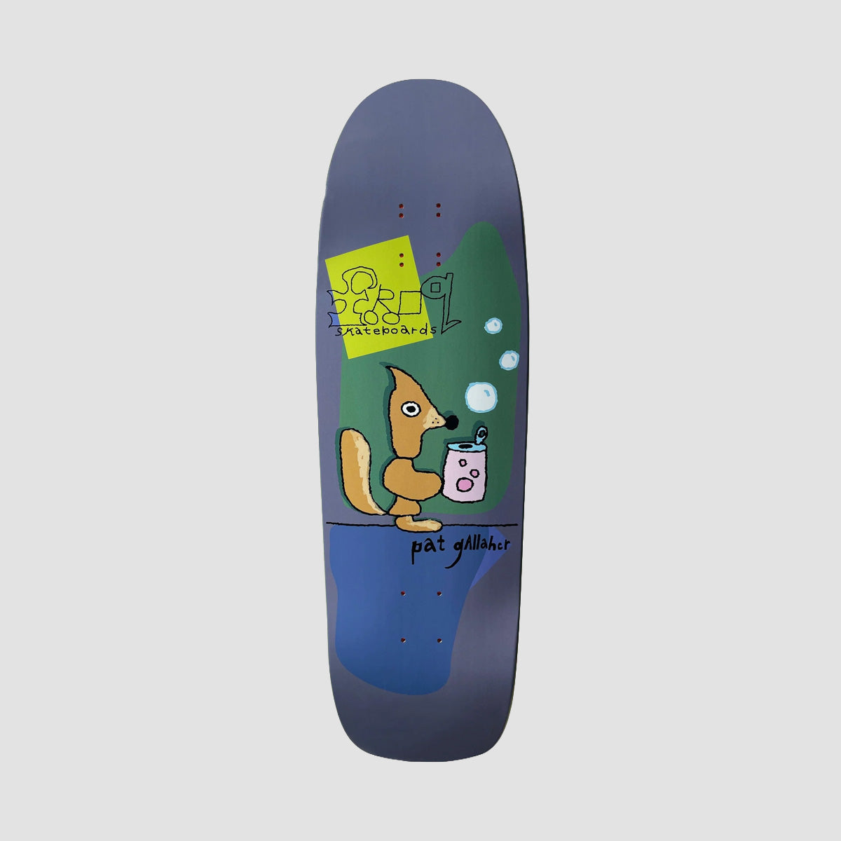 Frog Bubbly Pat G Skateboard Deck - 9.8"