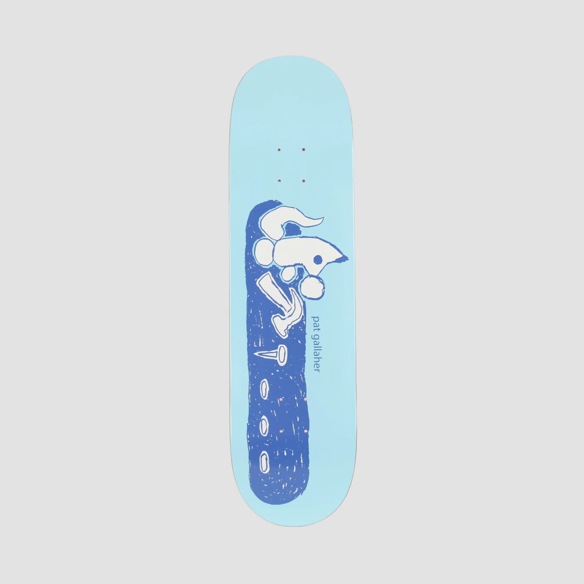 Frog Okay Squirrel Pat G Skateboard Deck - 8.25"
