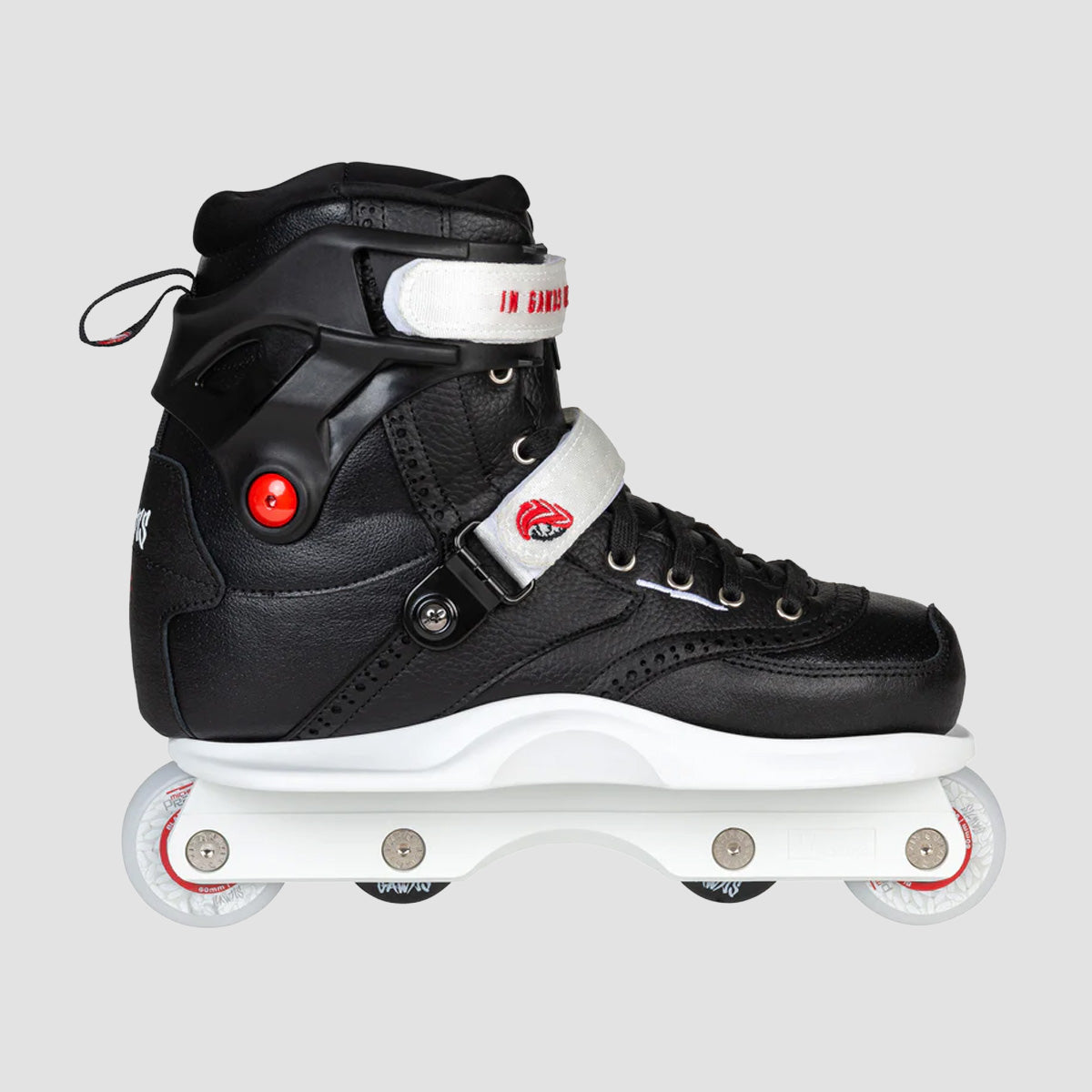 Gawds Michel Prado II Pro Aggressive Inline Skate Black/White