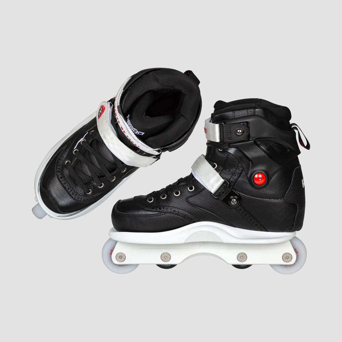 Gawds Michel Prado II Pro Aggressive Inline Skate Black/White