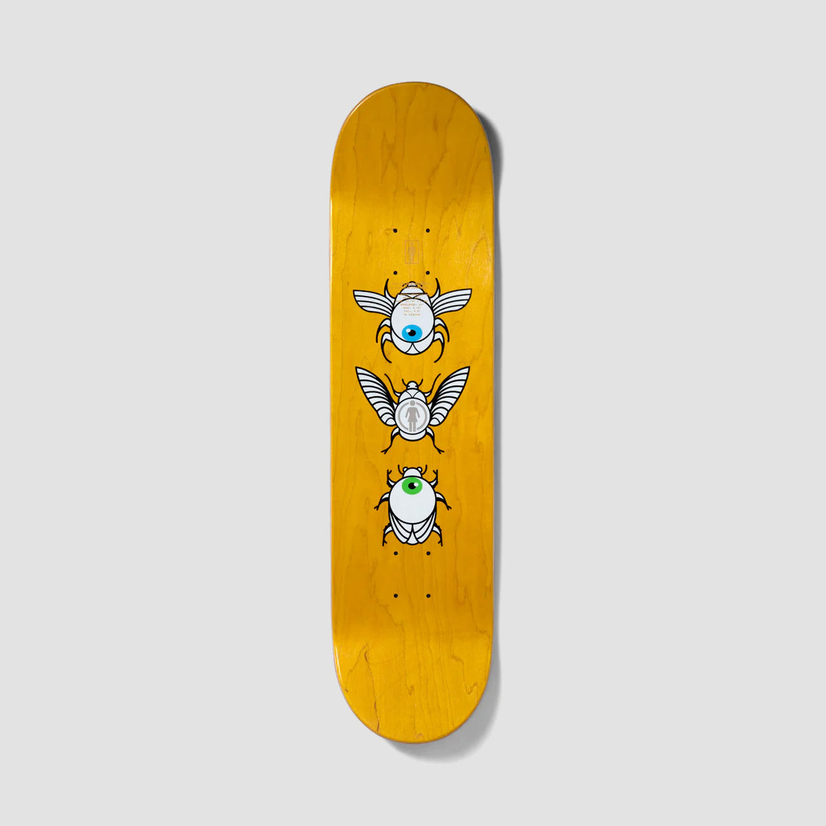 Girl Beetle Bum Simon Bannerot Skateboard Deck - 8.25"