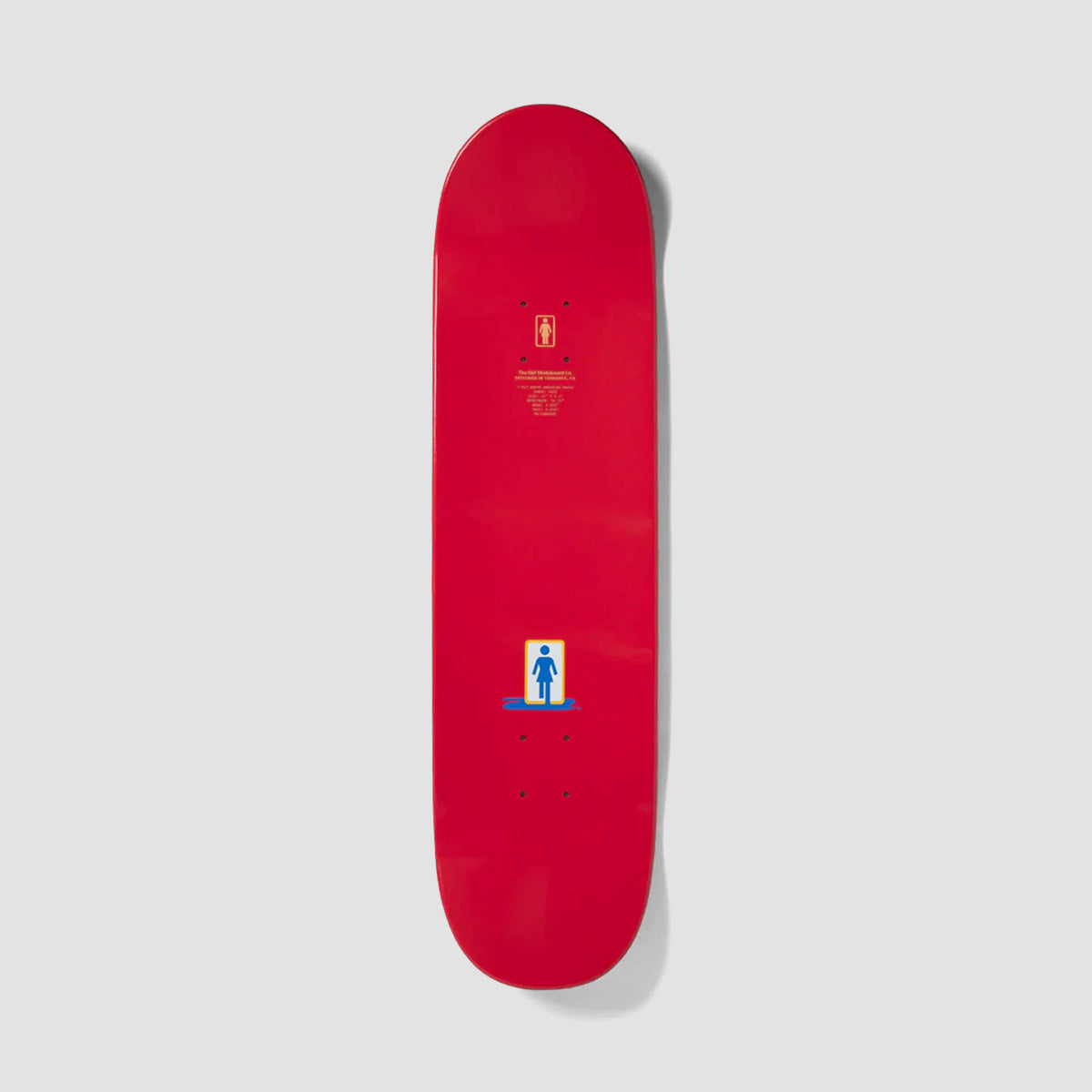 Girl Blood Bath Breana Geering Skateboard Deck - 8.5"