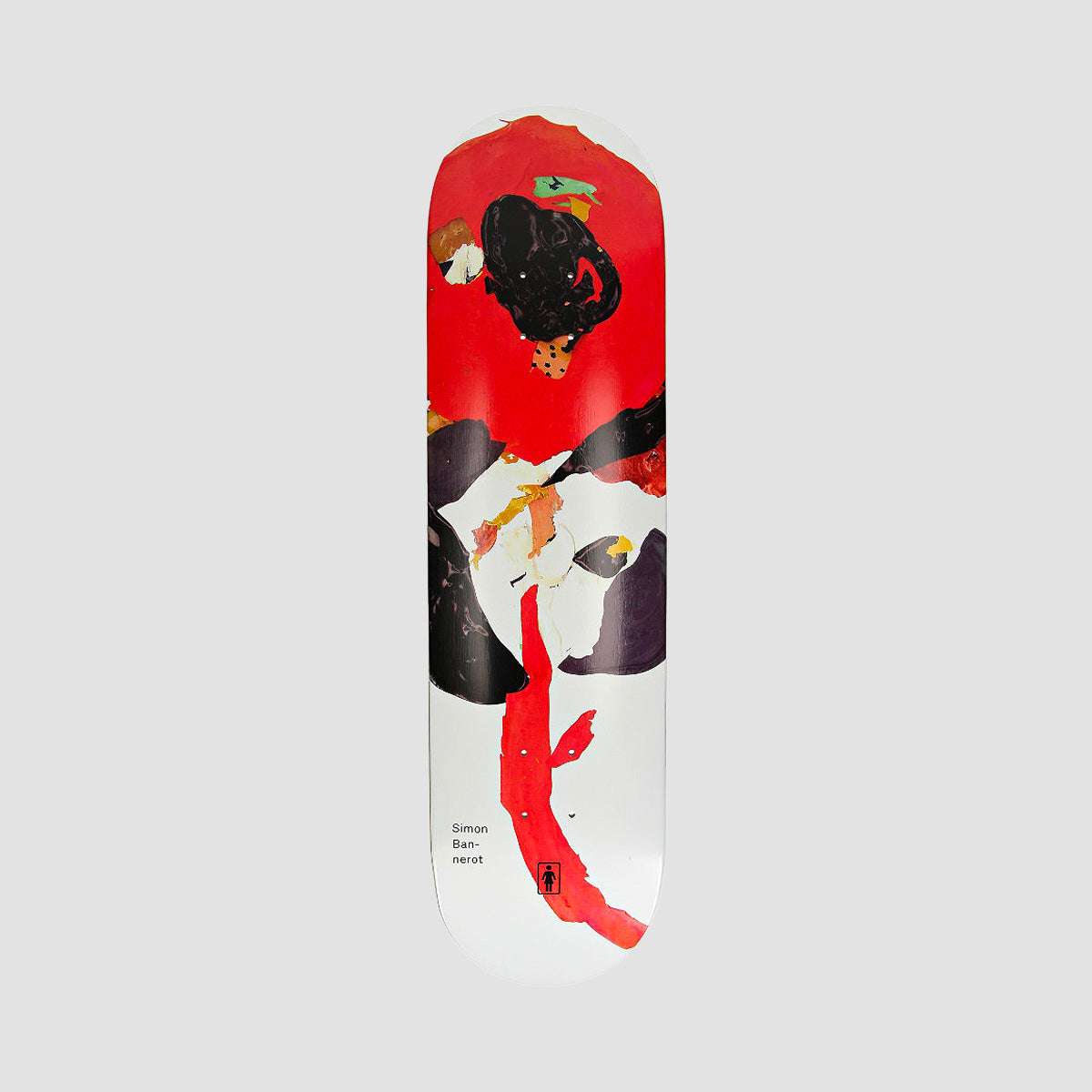 Girl Blooming Simon Bannerot Couch Skateboard Deck - 9.25"