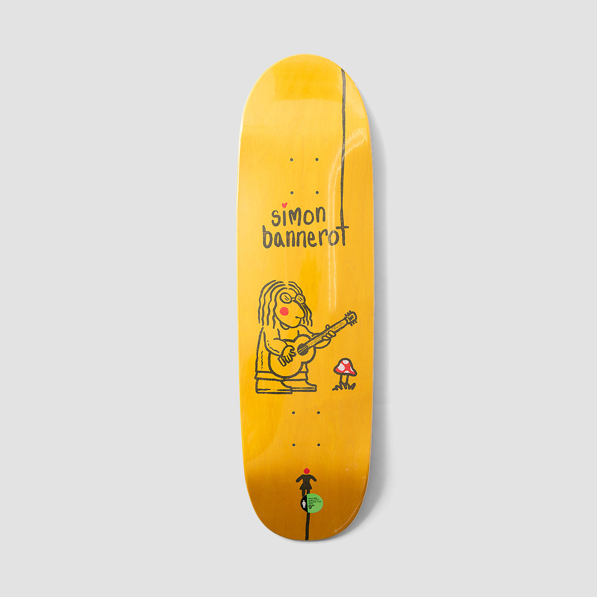 Girl Cybin Simon Bannerot Loveseat Skateboard Deck - 9"
