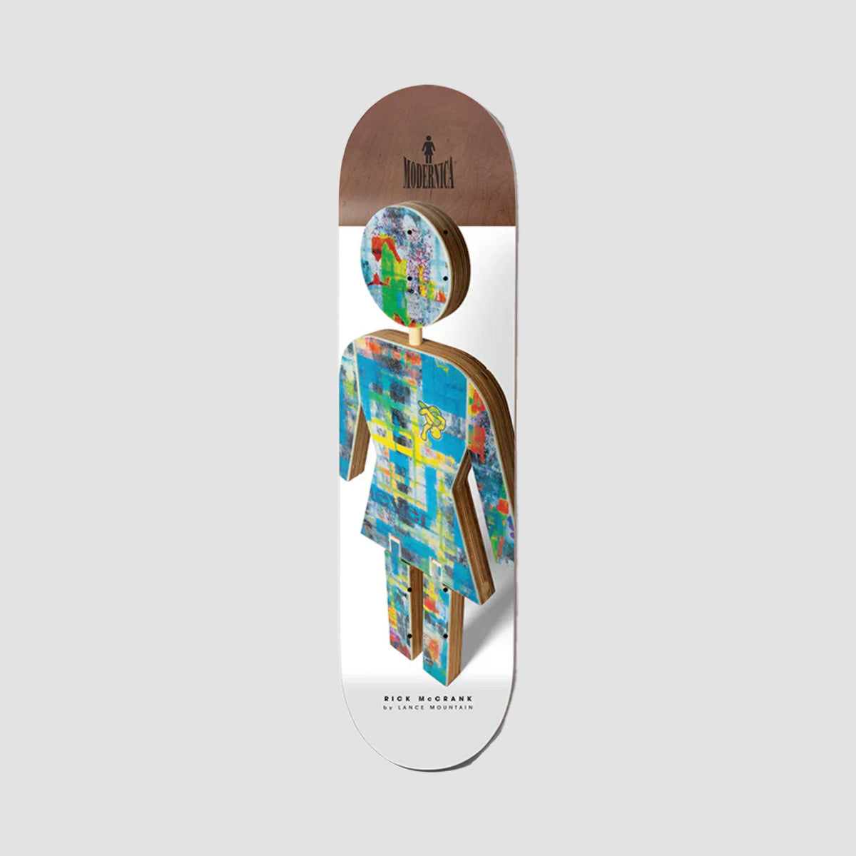 Girl Modernica x Lance Mountain Rick McCrank Twin Tip Deck - 8.25"