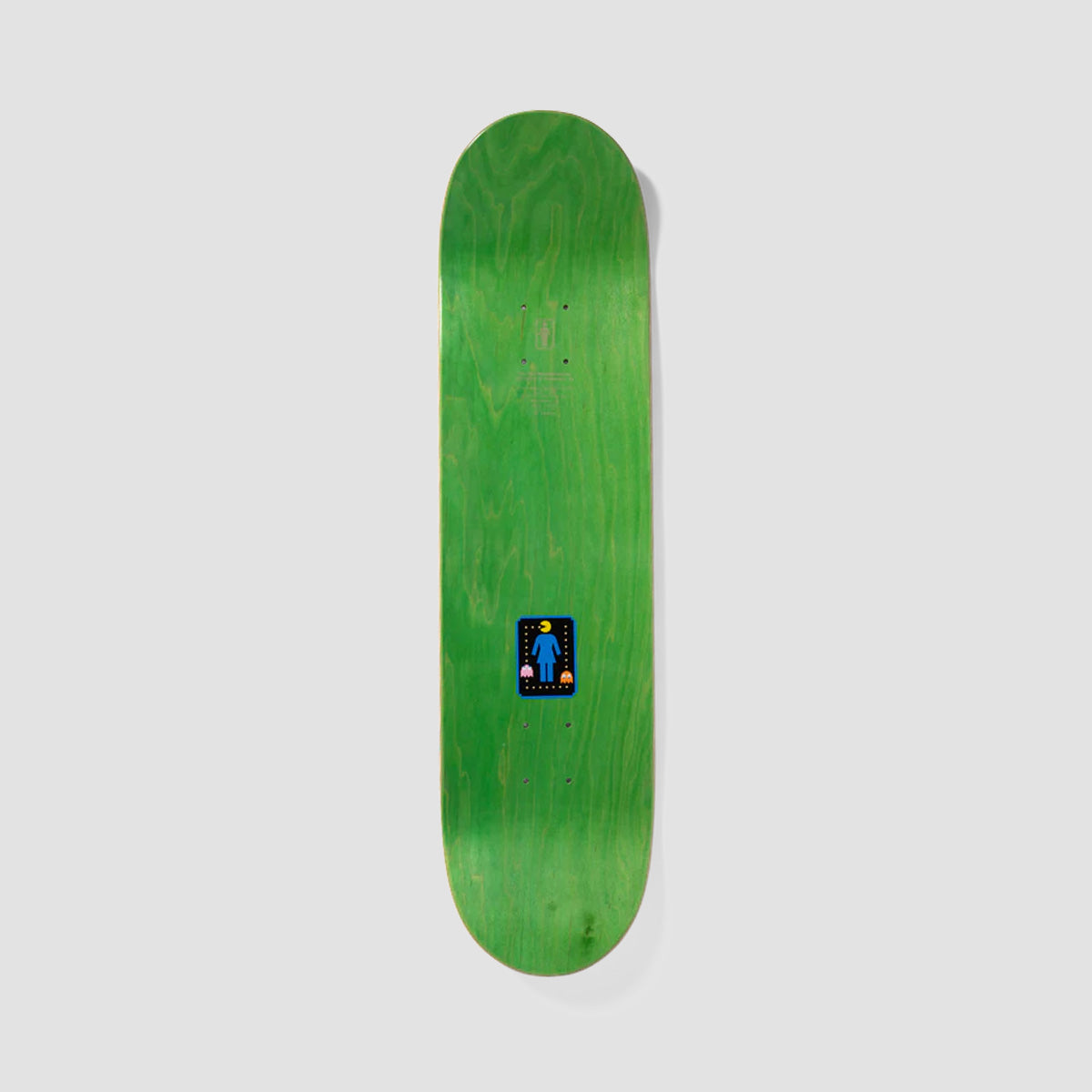 Girl Pac-Man Mike Carroll Skateboard Deck - 8.375"