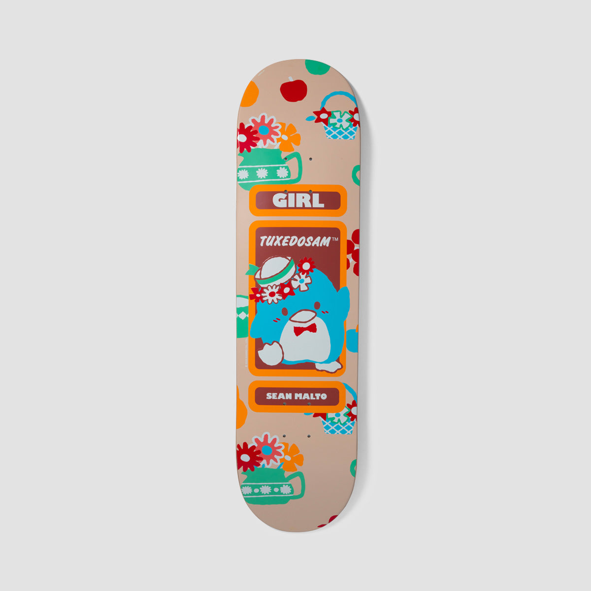 Girl X Hello Kitty and Friends Sean Malto Twin Tip Skateboard Deck - 8.5"