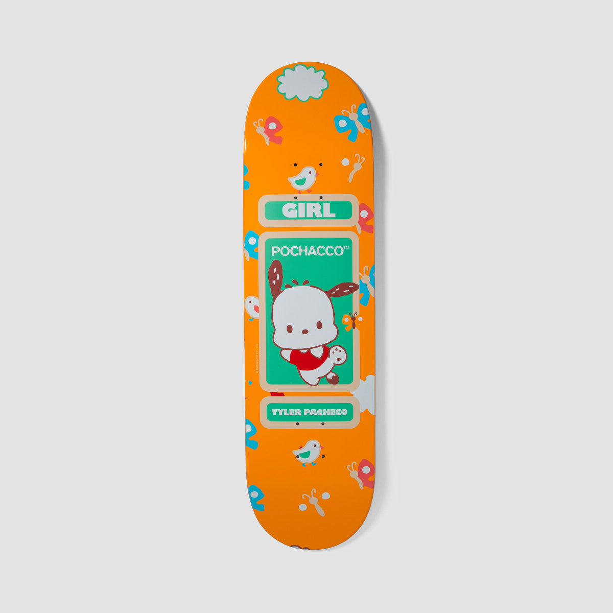 Girl X Hello Kitty and Friends Tyler Pacheco Skateboard Deck - 8.5"