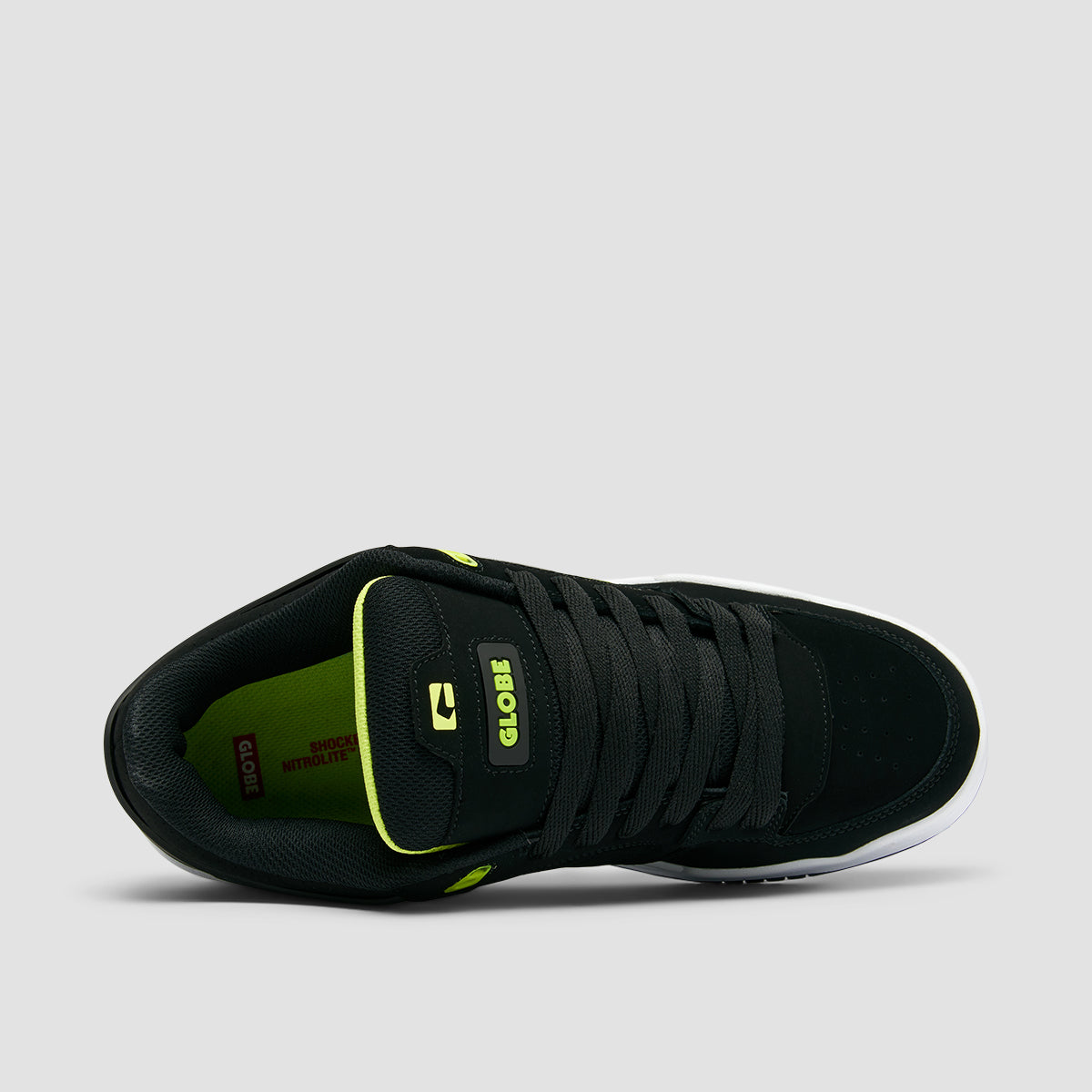 Globe Agent Shoes - Black/Lime