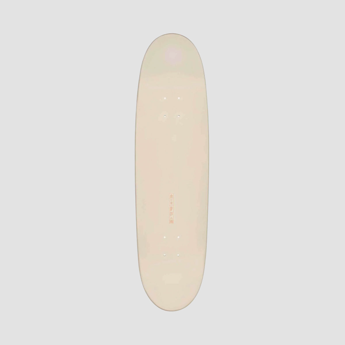 Globe Eggy Skateboard Deck Off-White/The Lot - 8.625"