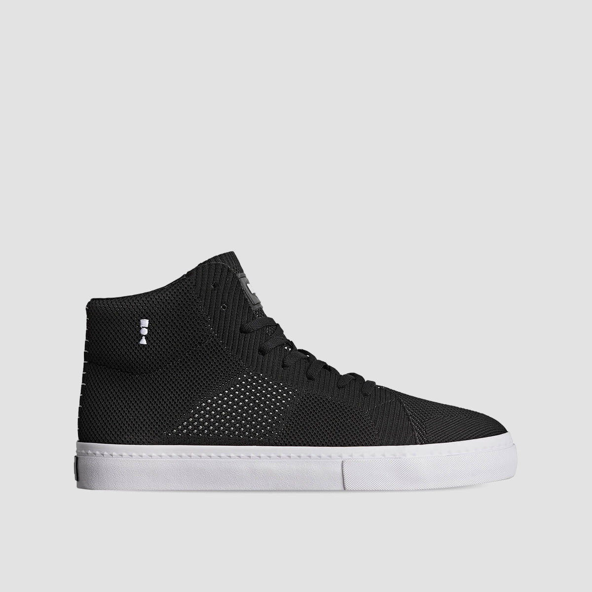 Globe LA Knit High Top Shoes - Black/White