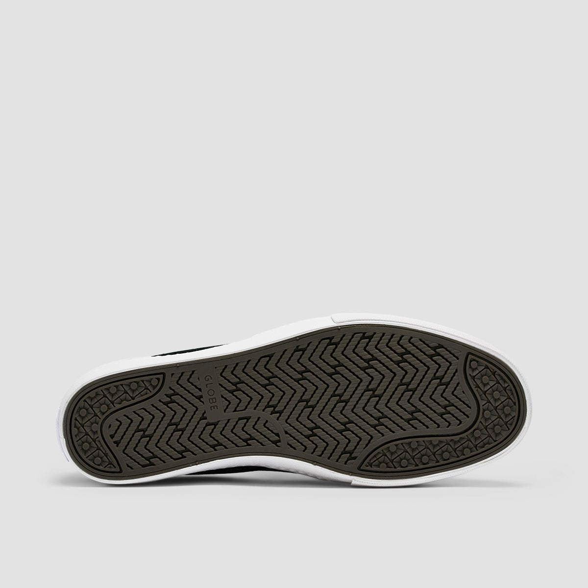 Globe Liaizon Slip On Shoes - Black Distress/White
