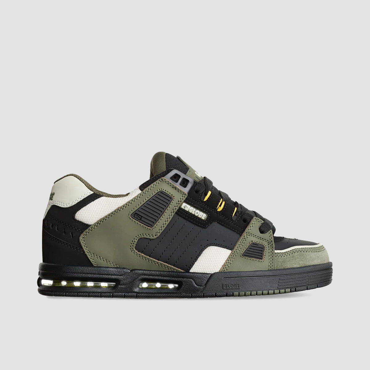 Globe Sabre Shoes - Black/Army