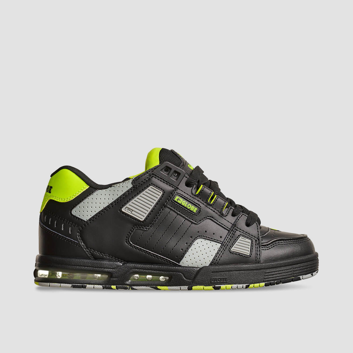 Globe Sabre Shoes - Black/Lime