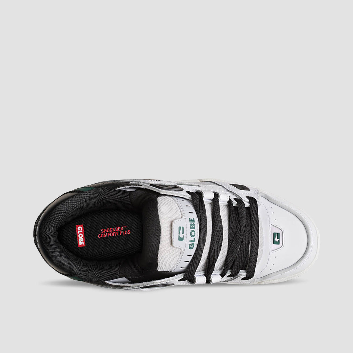 Globe Sabre Shoes - White/Green