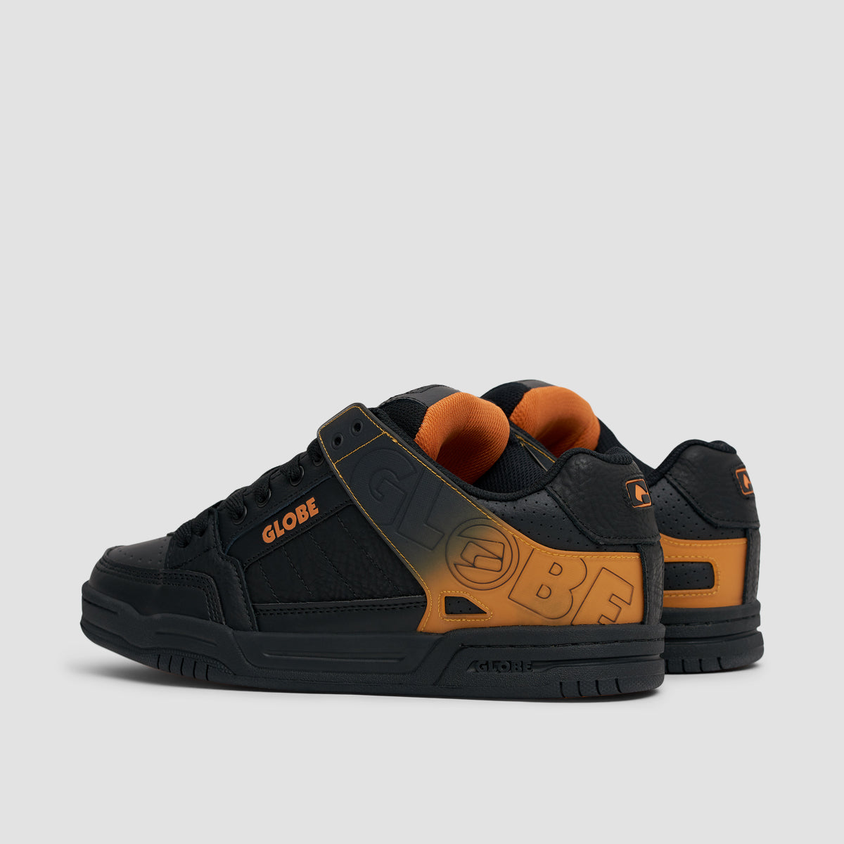 Globe Tilt Shoes - Black/Orange Fade