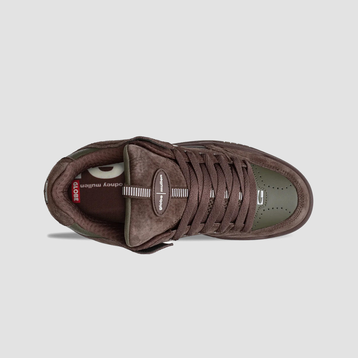 Globe Tilt Prime Shoes - Brown/Olive/Mullen