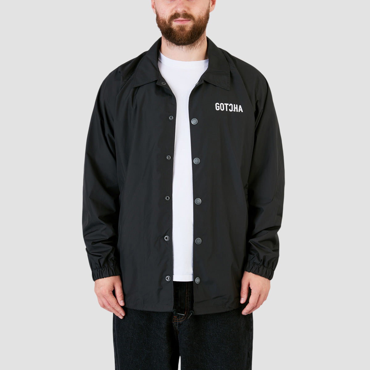 Gotcha Store Gotcha Lightweight Coach Jacket Black