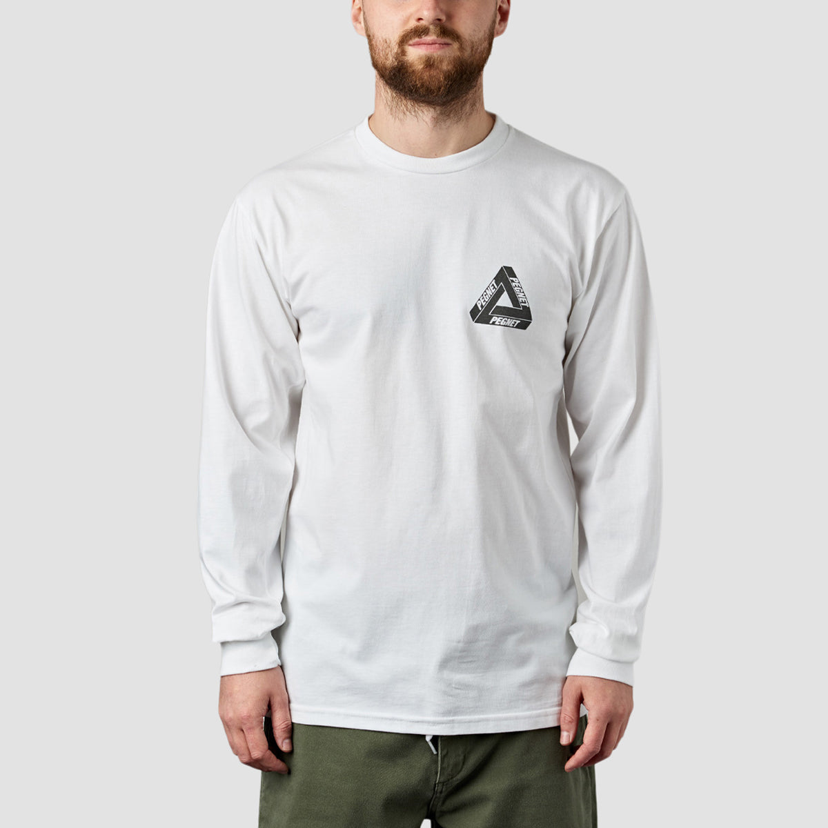 GroanLands Pegnet Longsleeve T-Shirt White