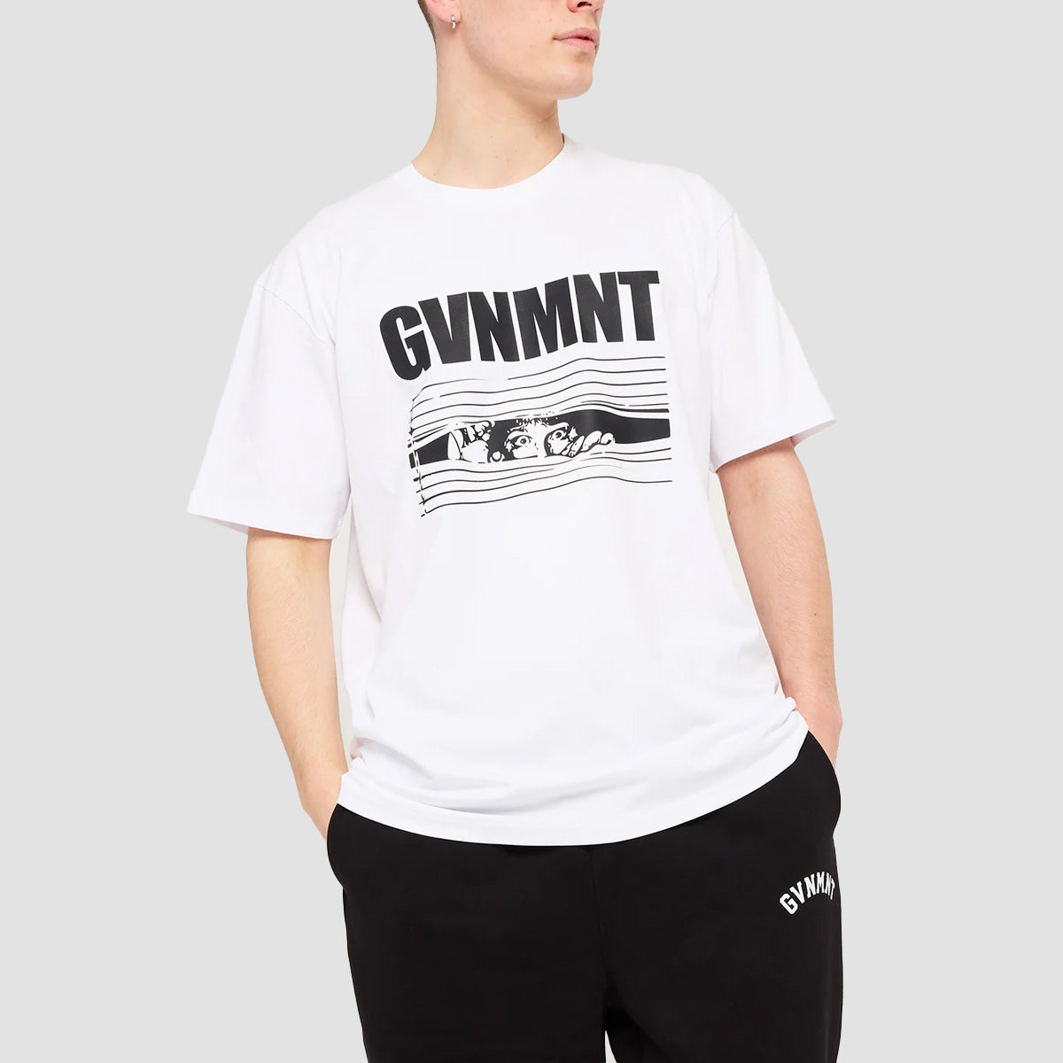 GVNMNT Watchers T-Shirt White