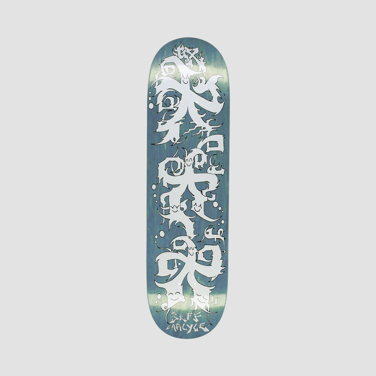 GX1000 Star Stack Black Jeff Carlyle Skateboard Deck Various Stains - 8.125"