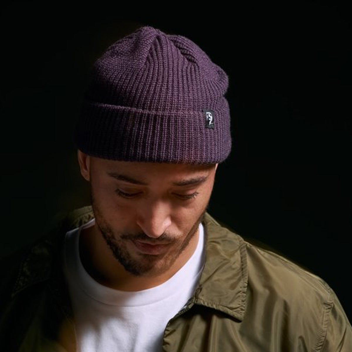 Heathen Array Beanie Plum