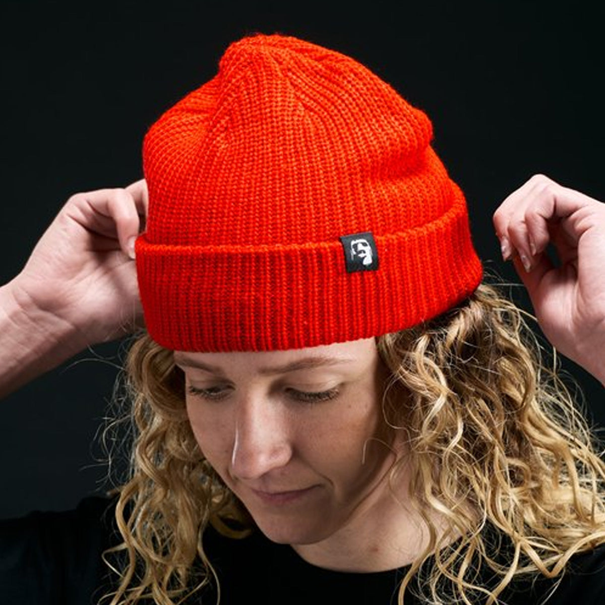 Heathen Array Beanie Red