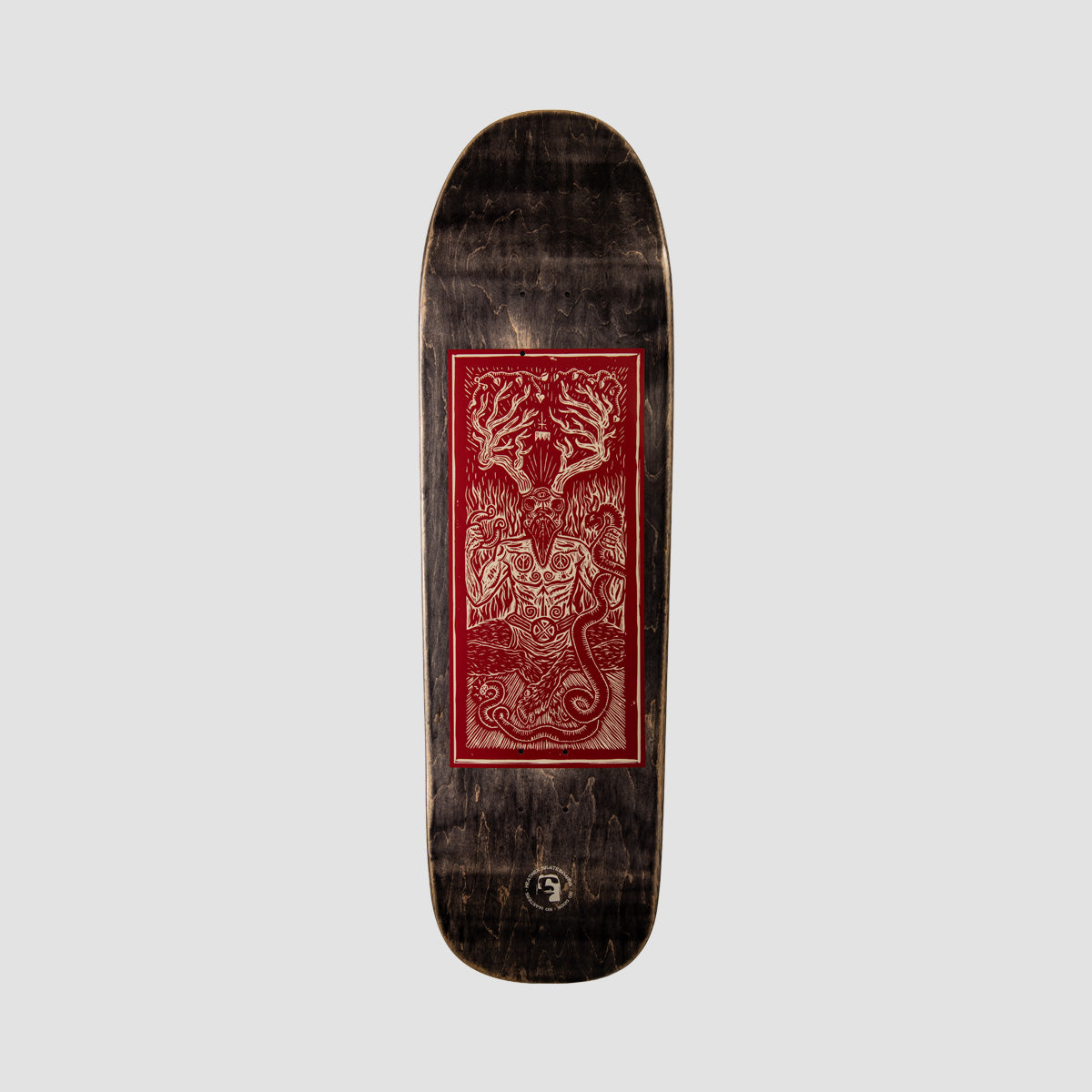 Heathen Ceronnous on Bomber Skateboard Deck - 9.25"