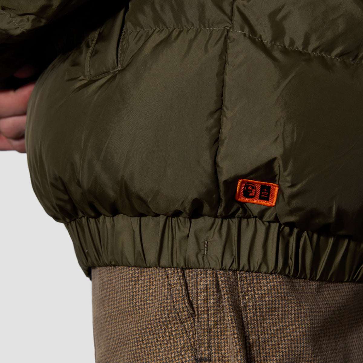 Heathen VG+ Gorgon Puffer Jacket Sludge