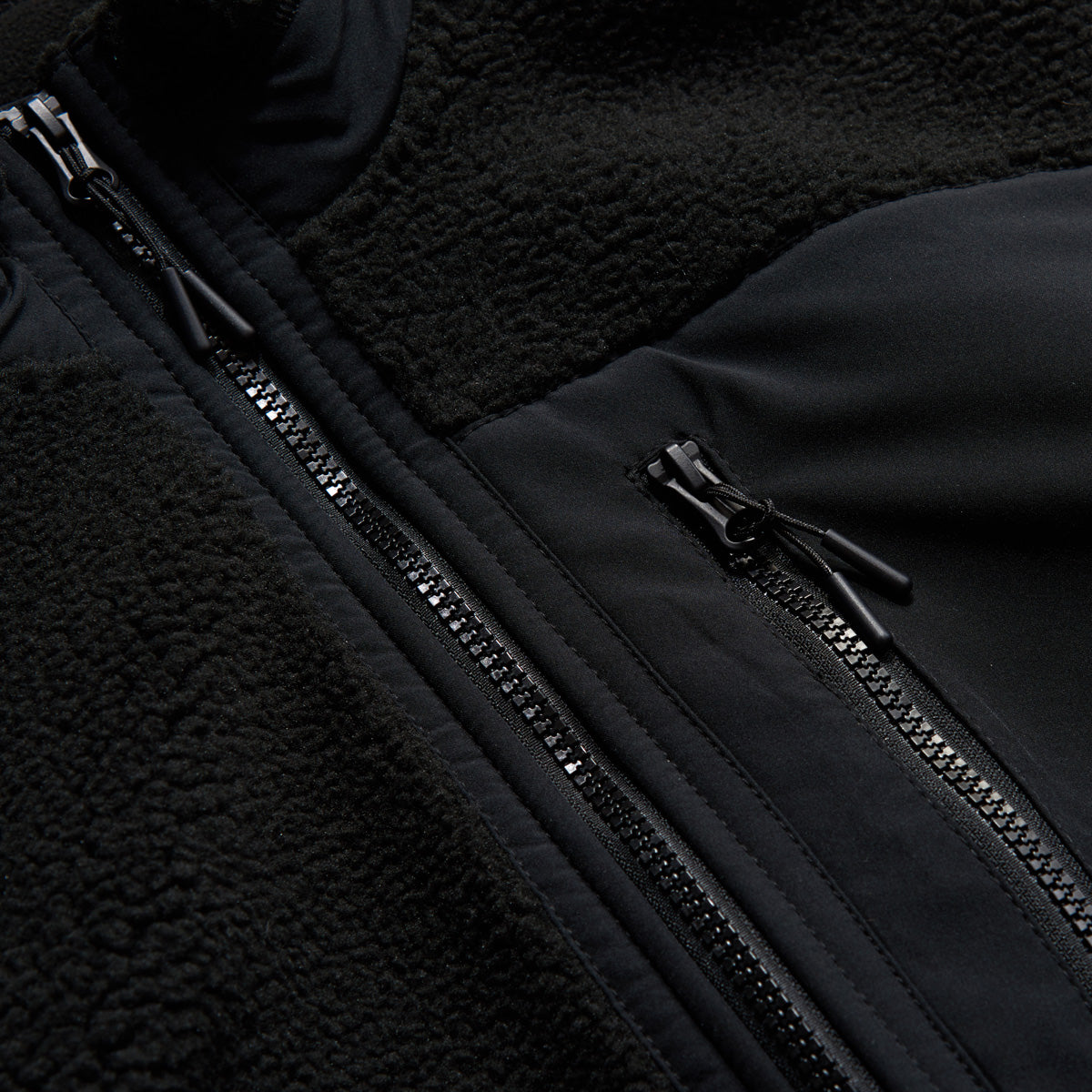 Heathen Hibernate Fleece Jacket Black