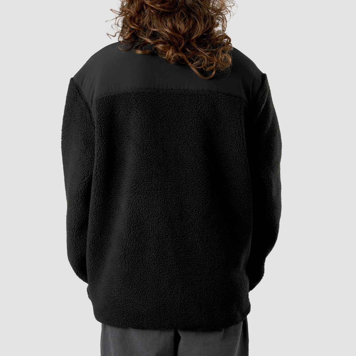 Heathen Hibernate Fleece Jacket Black