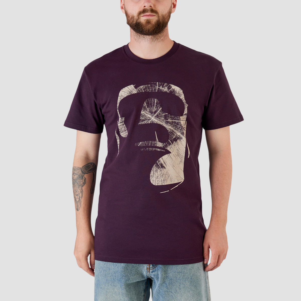 Heathen Megalith 6 T-Shirt Plum