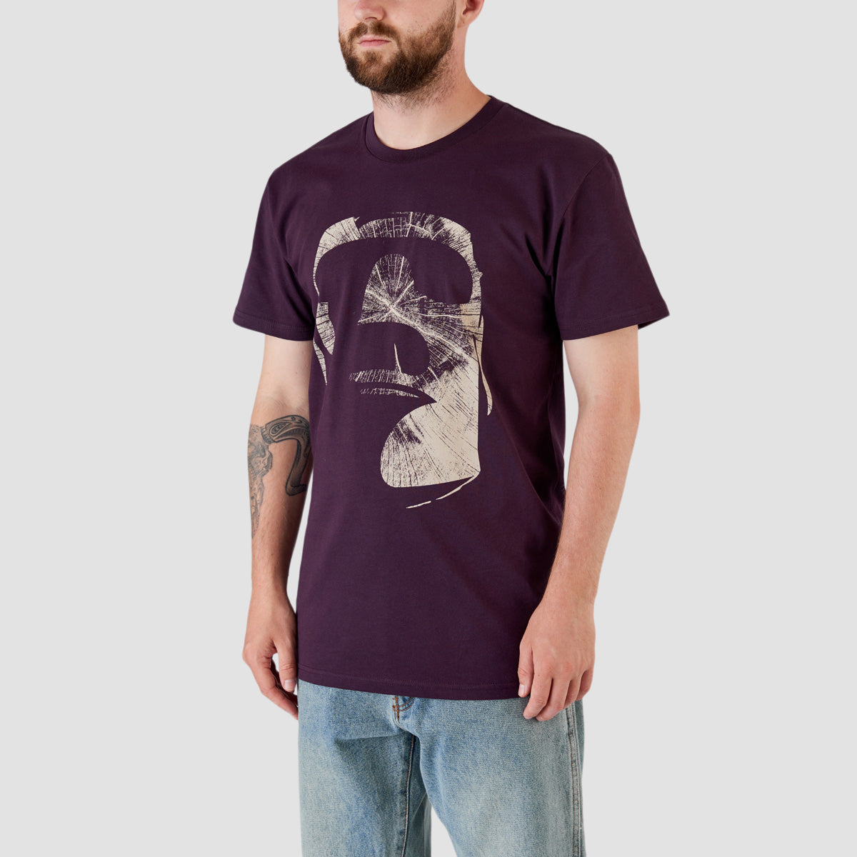 Heathen Megalith 6 T-Shirt Plum