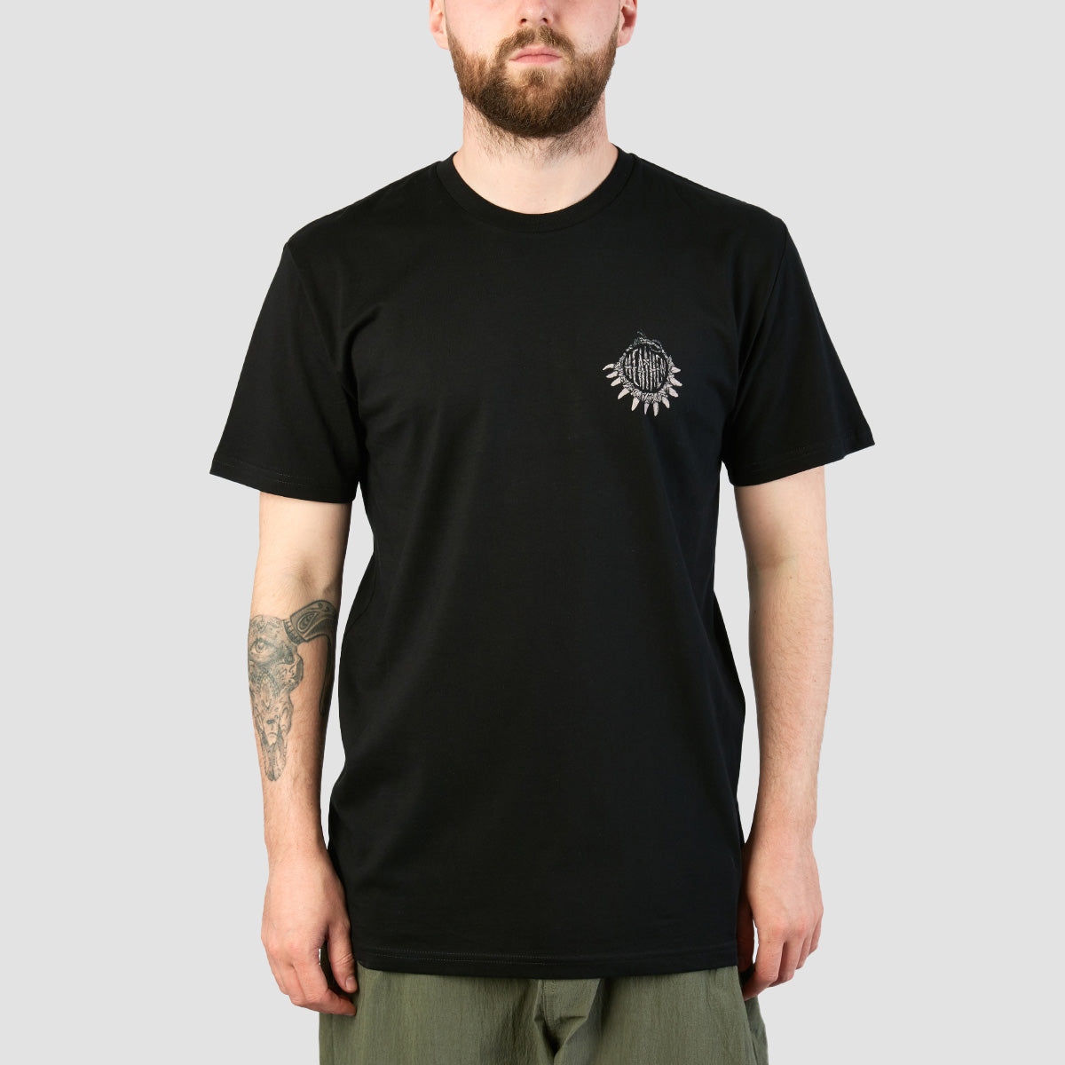 Heathen Moby vs Kraken T-Shirt Black