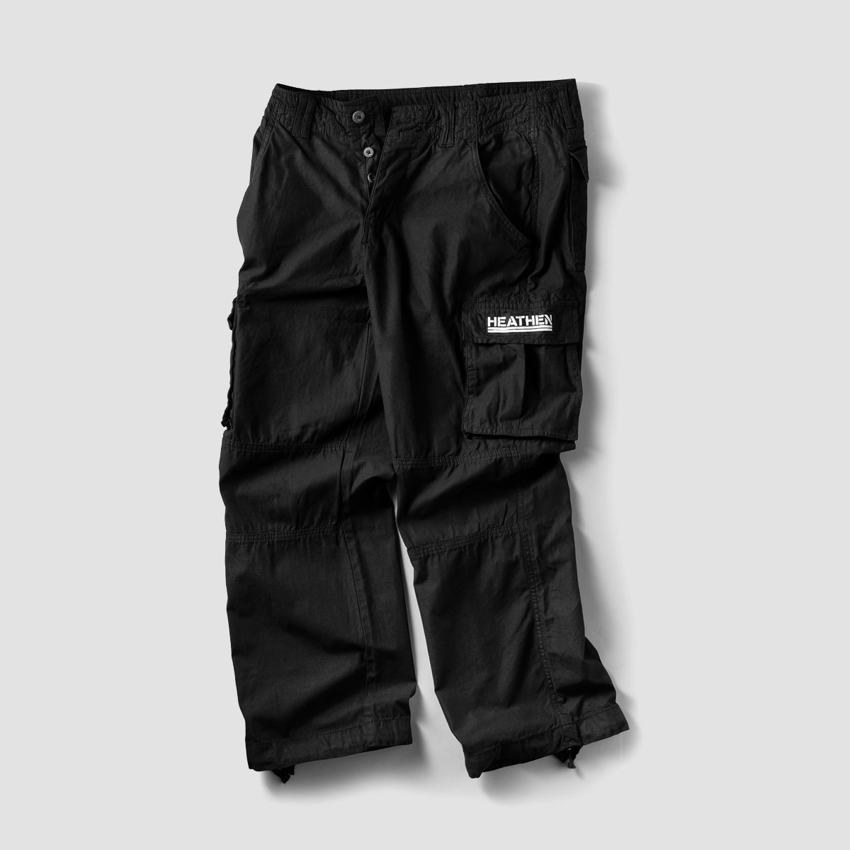 Heathen Siren Cargo Pants Black