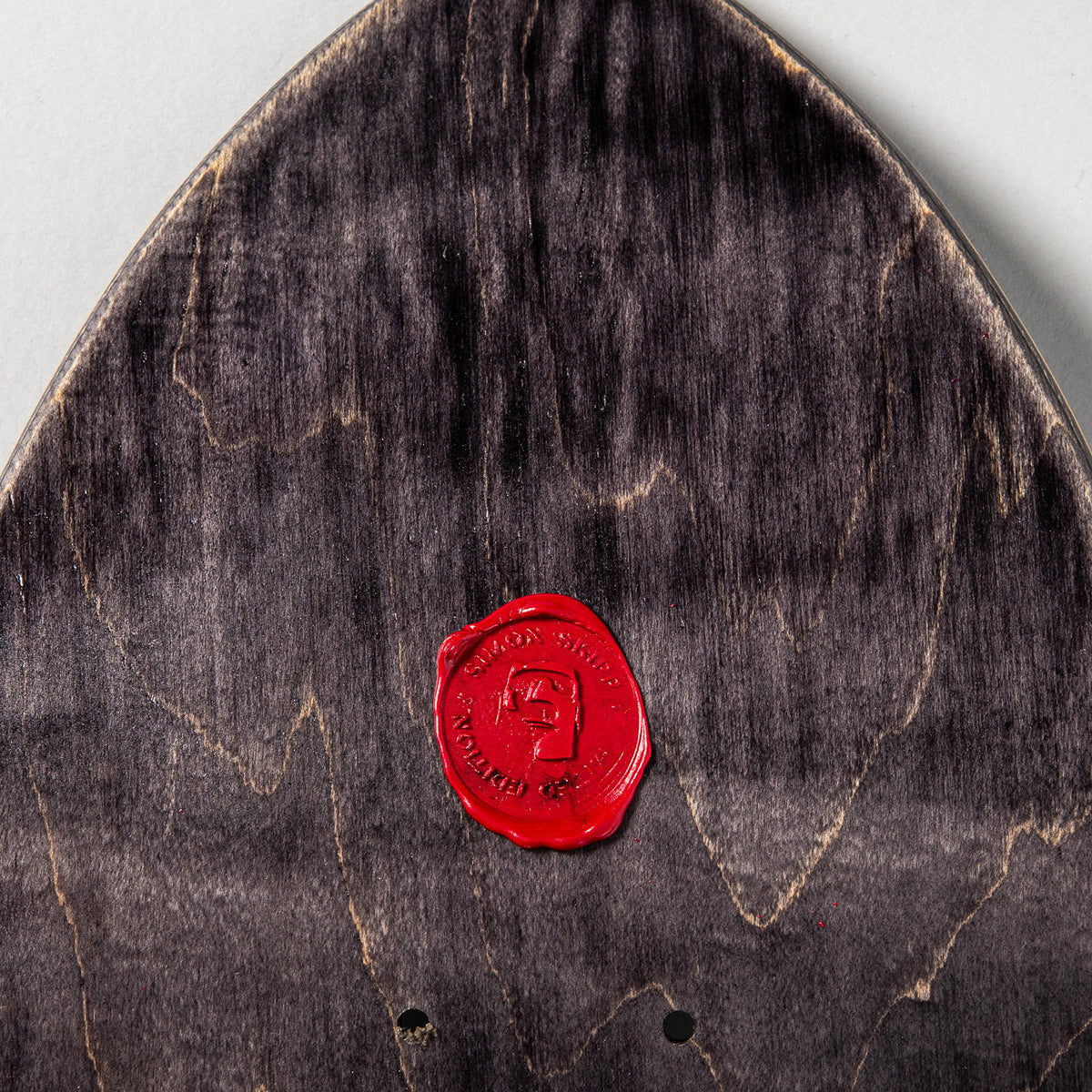 Heathen Skipp Wolves On Pointer Limited Edition Lino Cut Print Skateboard Deck - 8.625"