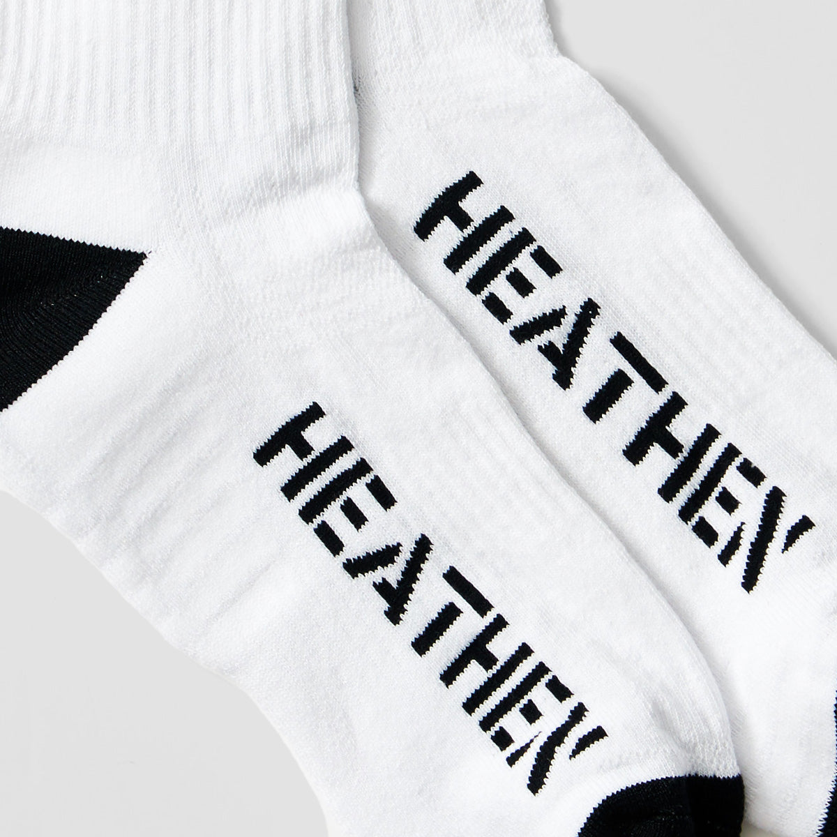 Heathen Tech Gnar II Socks White/Black