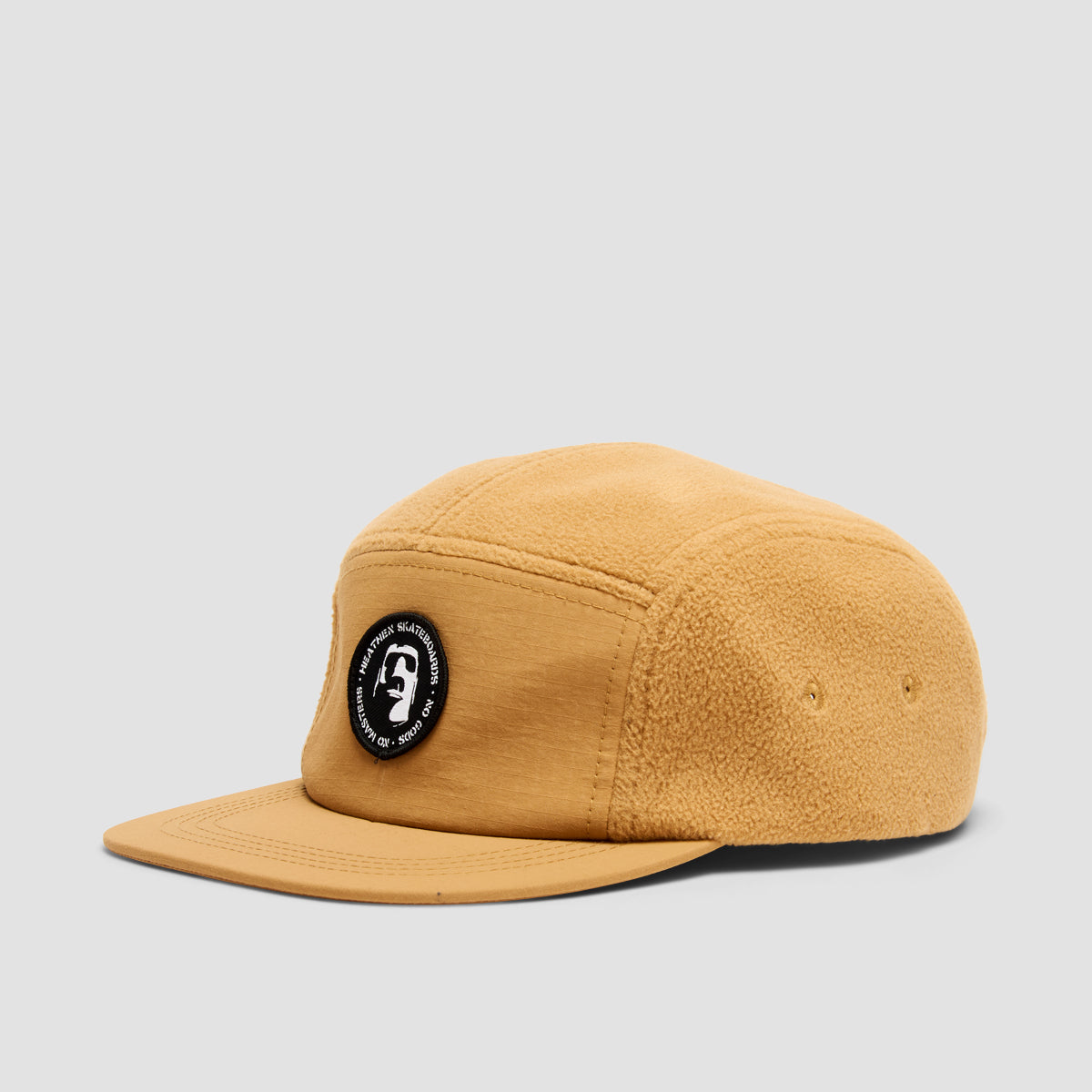 Heathen VG+ Barracuda Fleece Five Pannel Cap Kraft