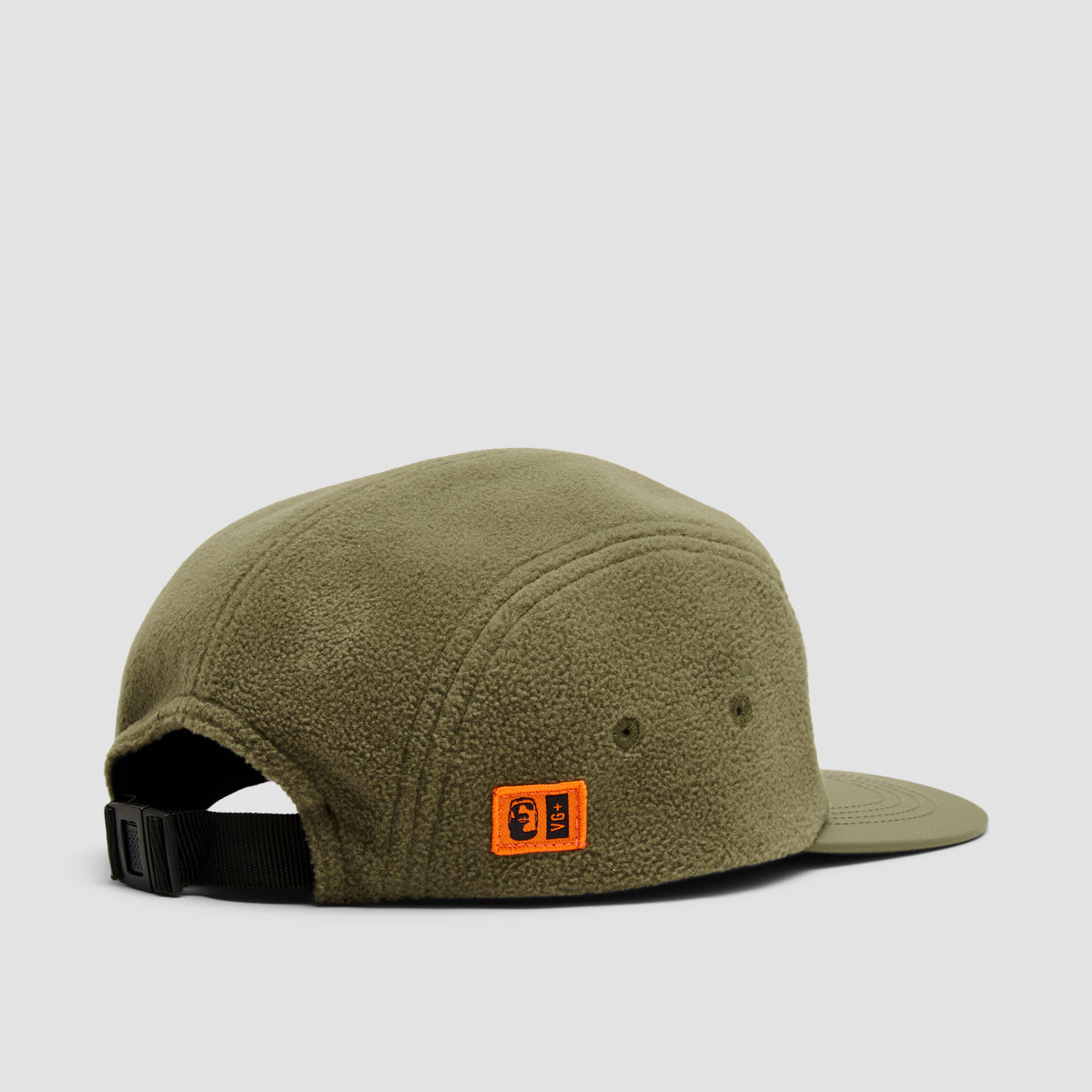 Heathen VG+ Barracuda Fleece Five Panel Cap Moss