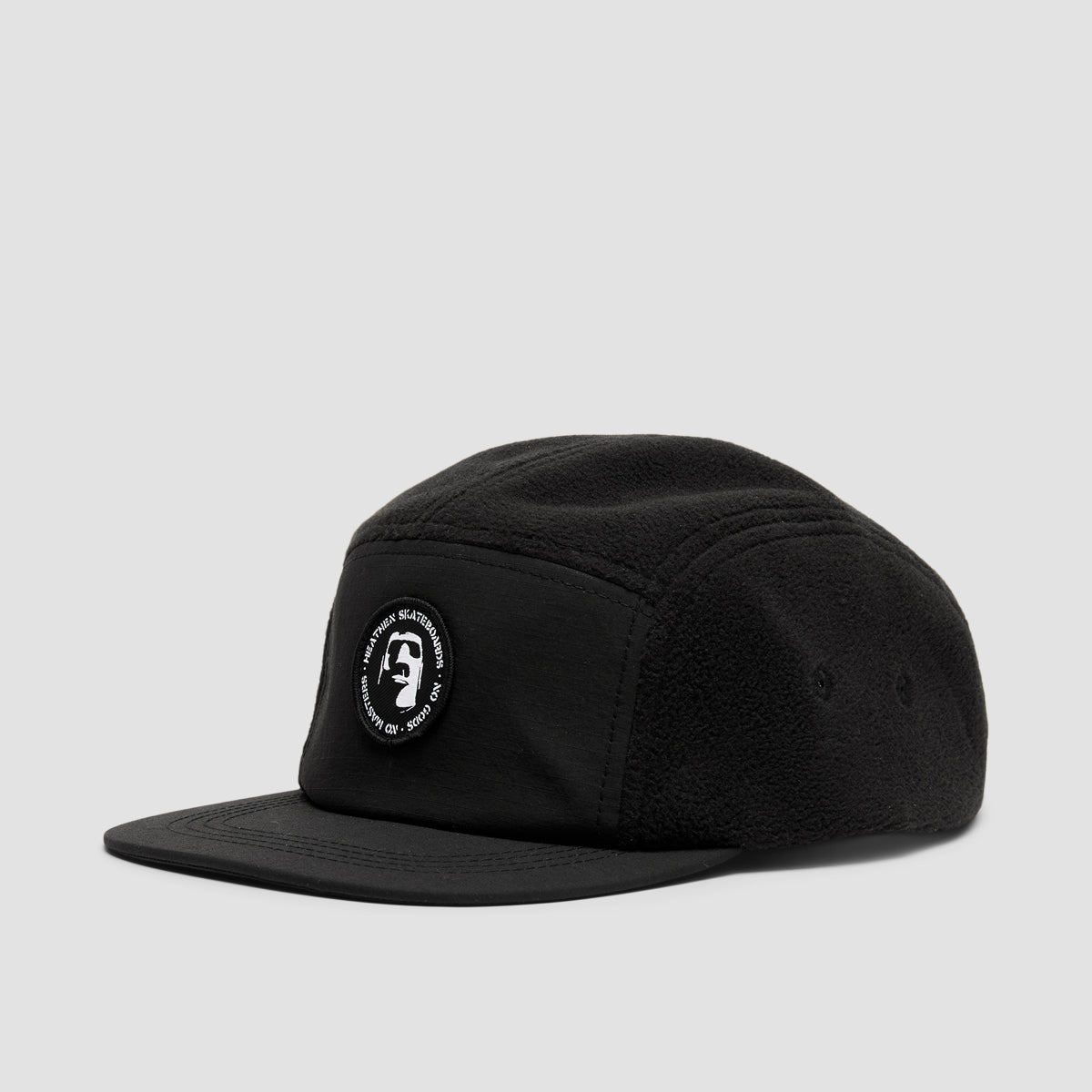 Heathen VG+ Barracuda Fleece Five Panel Cap Void