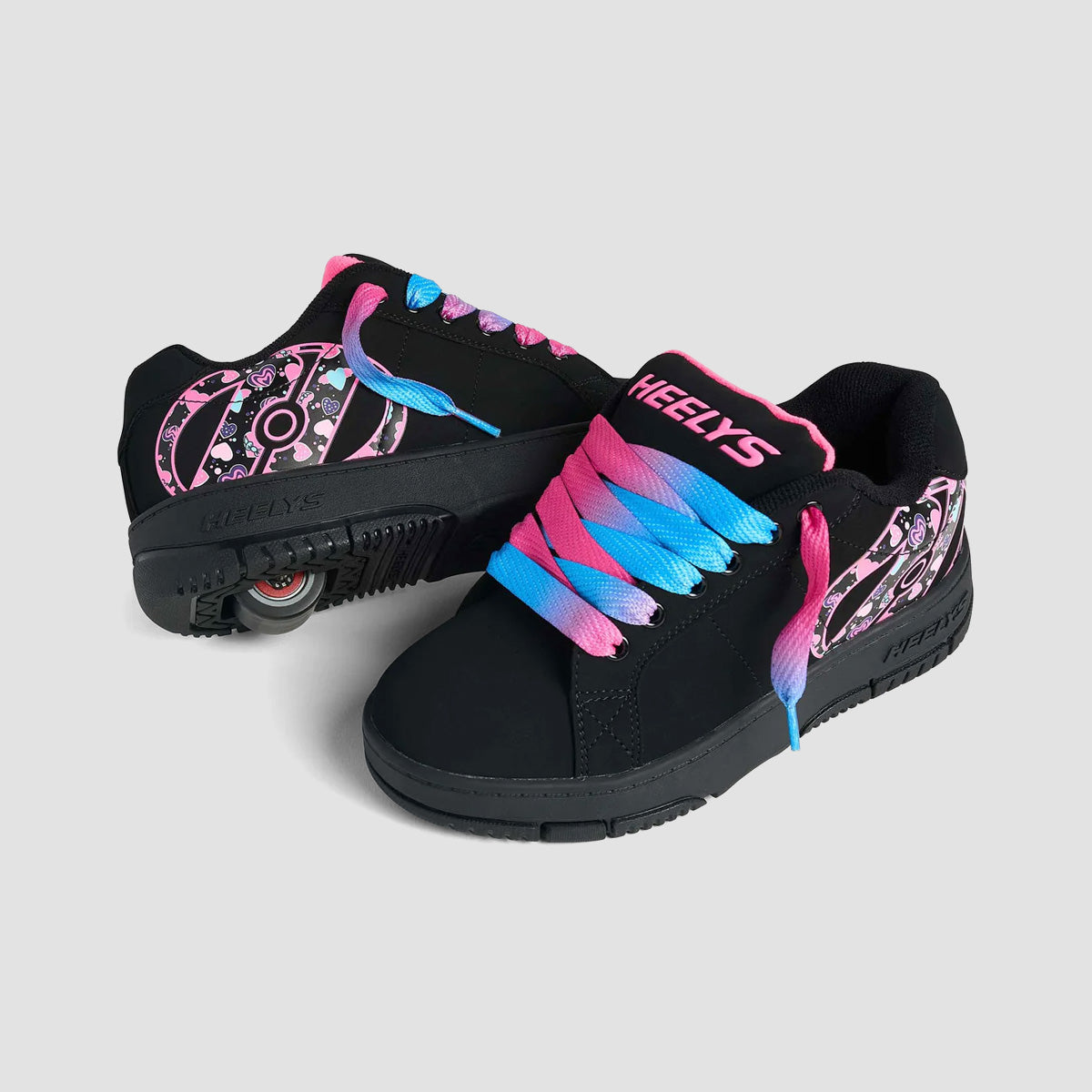 Heelys Kolect Prints Black/Neon Pink/Multi
