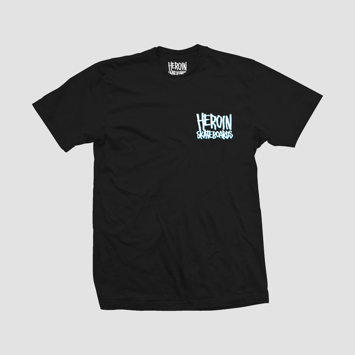 Heroin Curb Killer Wide Boy T-Shirt Black