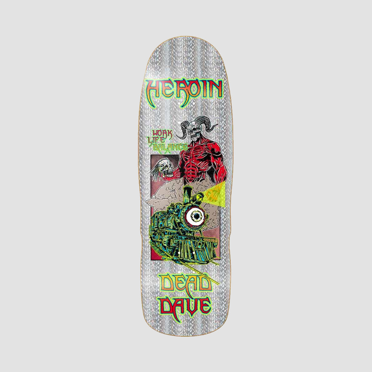 Heroin Hellscape Dead Dave Skateboard Deck - 10.1"