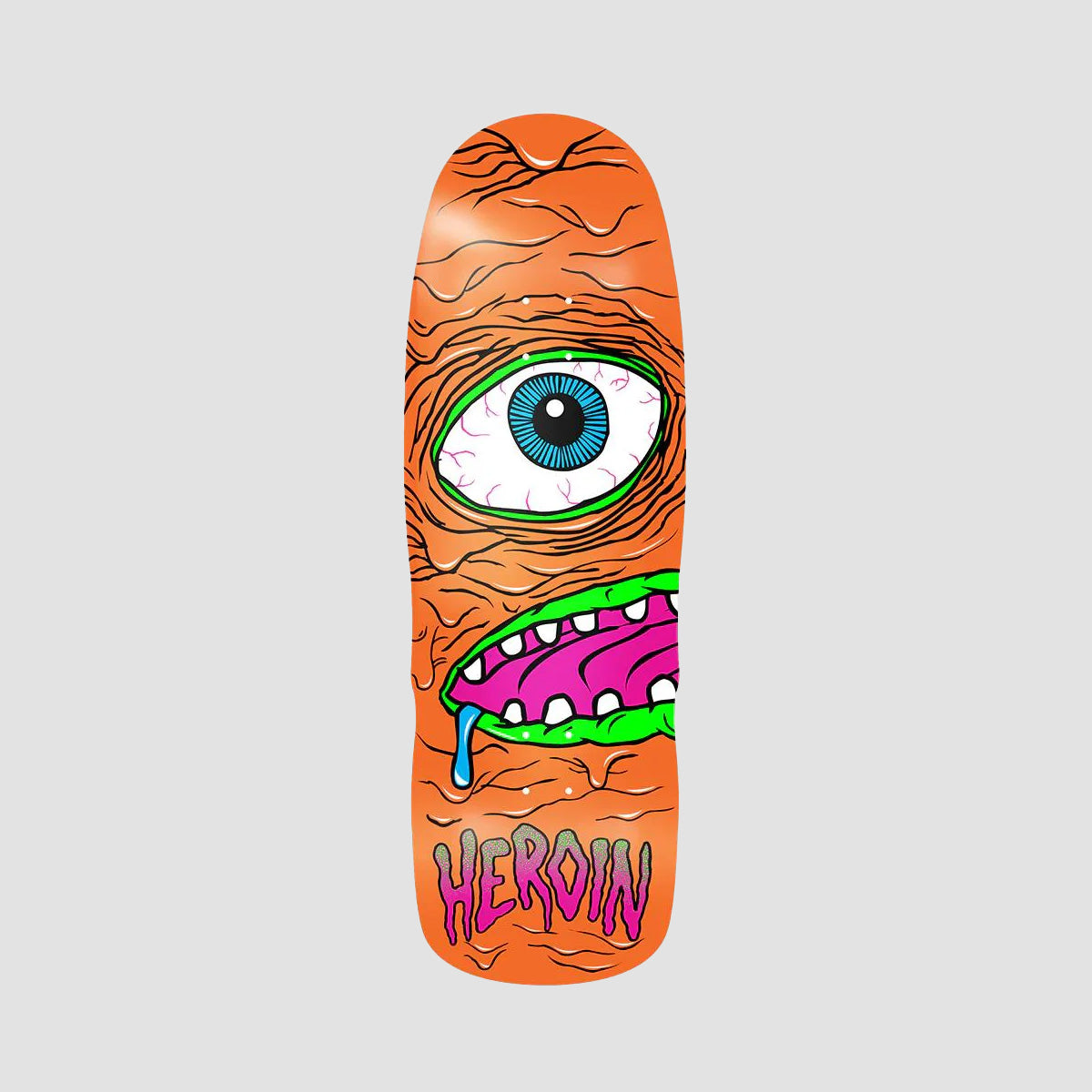 Heroin Mega Mutant Skateboard Deck - 10.4"