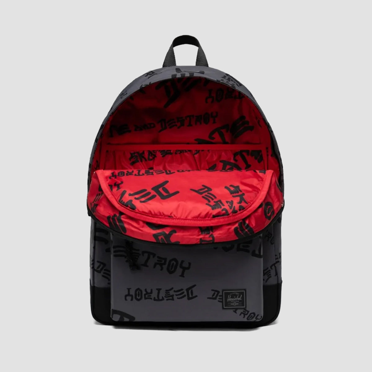 Herschel X Thrasher Classic XL 30L Backpack Asphalt/Black Destroy