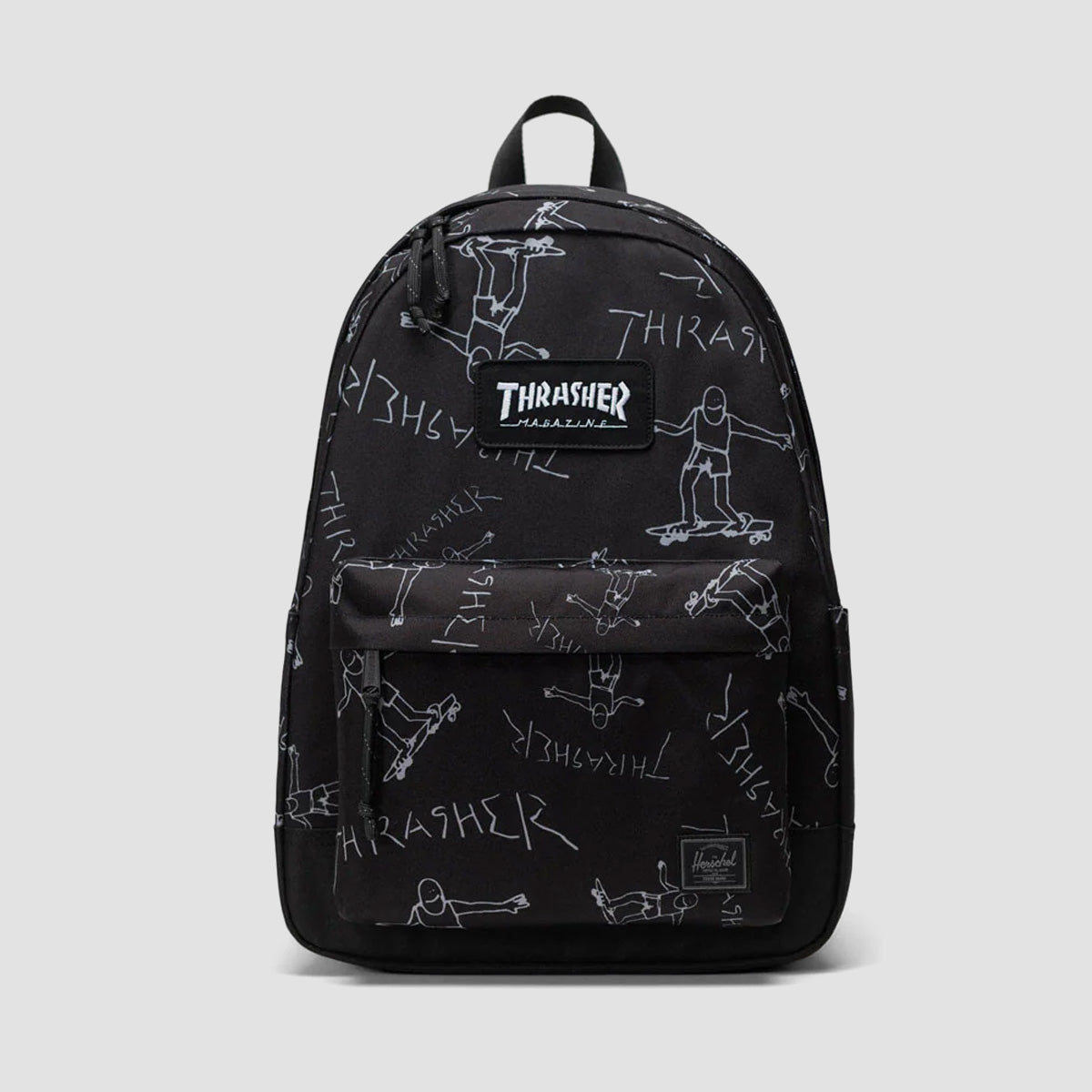 Herschel X Thrasher Gonz Classic XL 30L Backpack Black