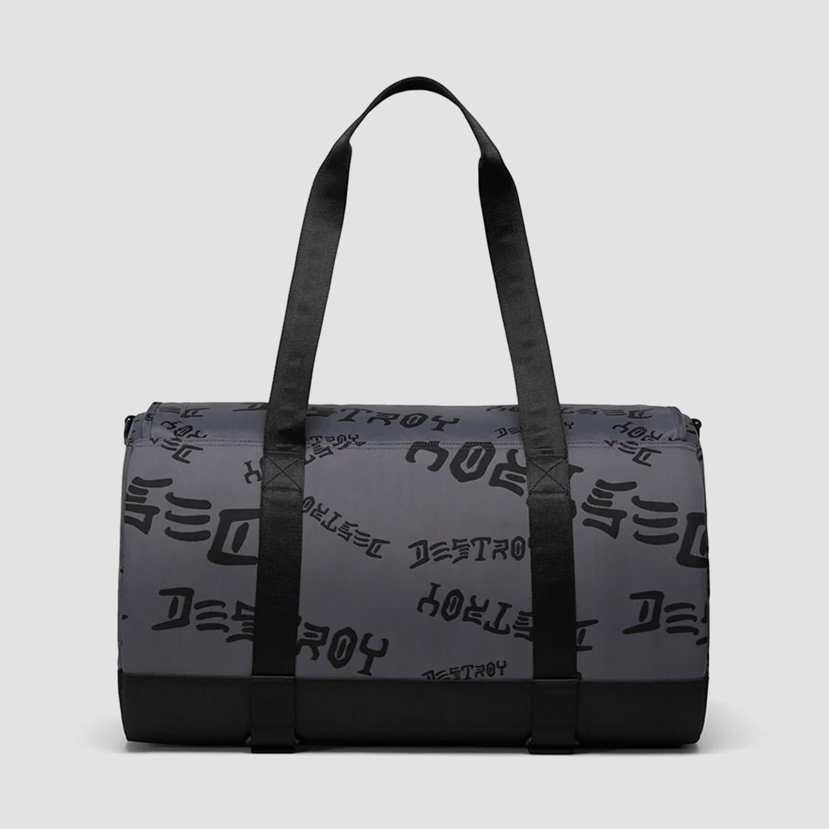 Herschel X Thrasher Heritage 40L Skate Duffle Bag Asphalt/Black Destroy