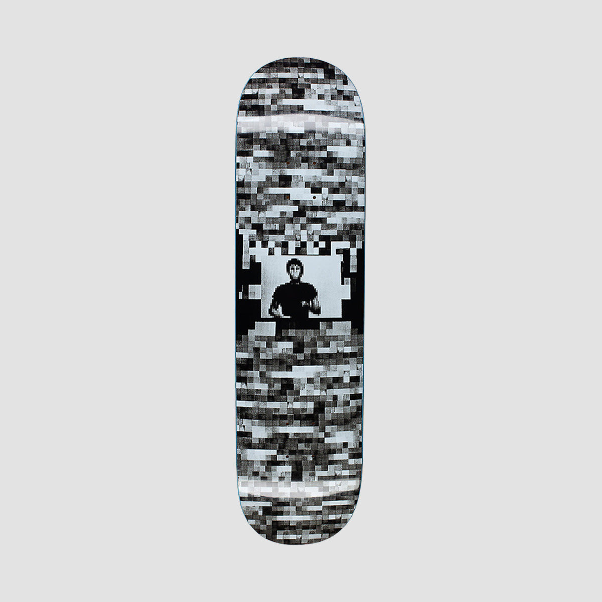 Hockey Blockman Skateboard Deck - 8.18"