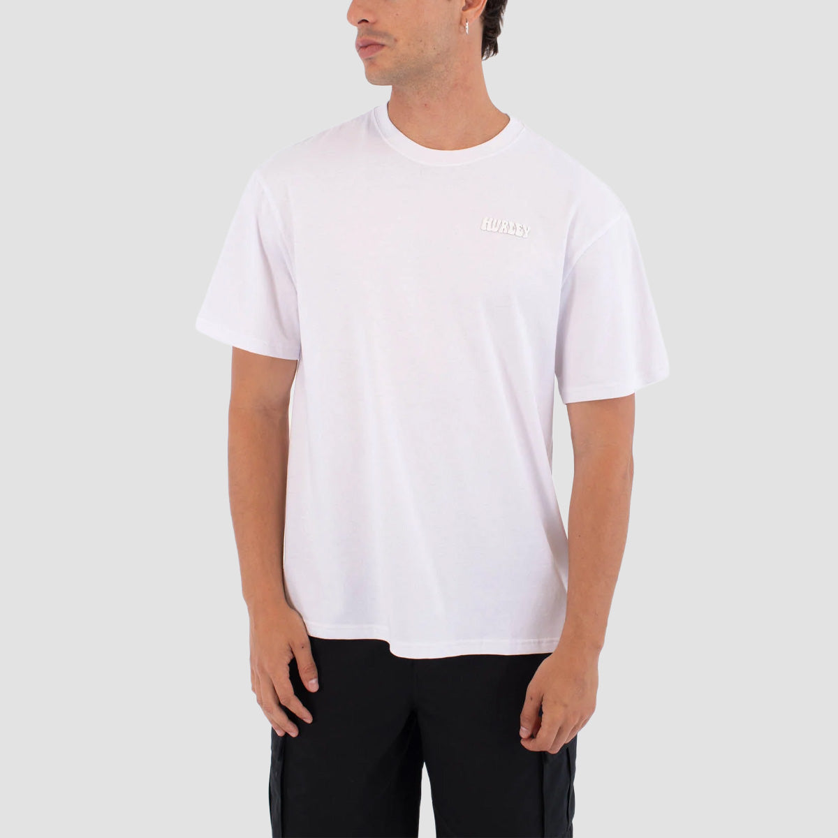 Hurley Bubble Back Print T-Shirt White
