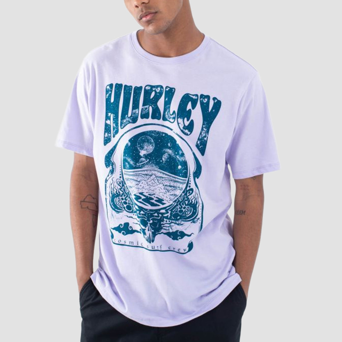 Hurley Cosmic T-Shirt Lavender Mist